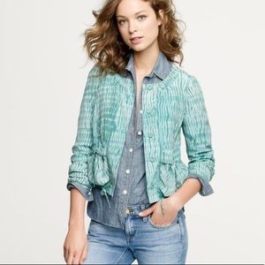 ❌SOLD❌ J.Crew Collection Silk Spring Jacket